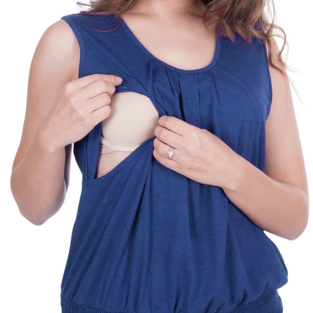 NEW! Maternity Nursing Top Sleeveless Tank NWT